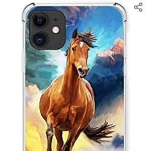 Apple Iphone 11 Pro Max Case- watercolor horse (NWT)